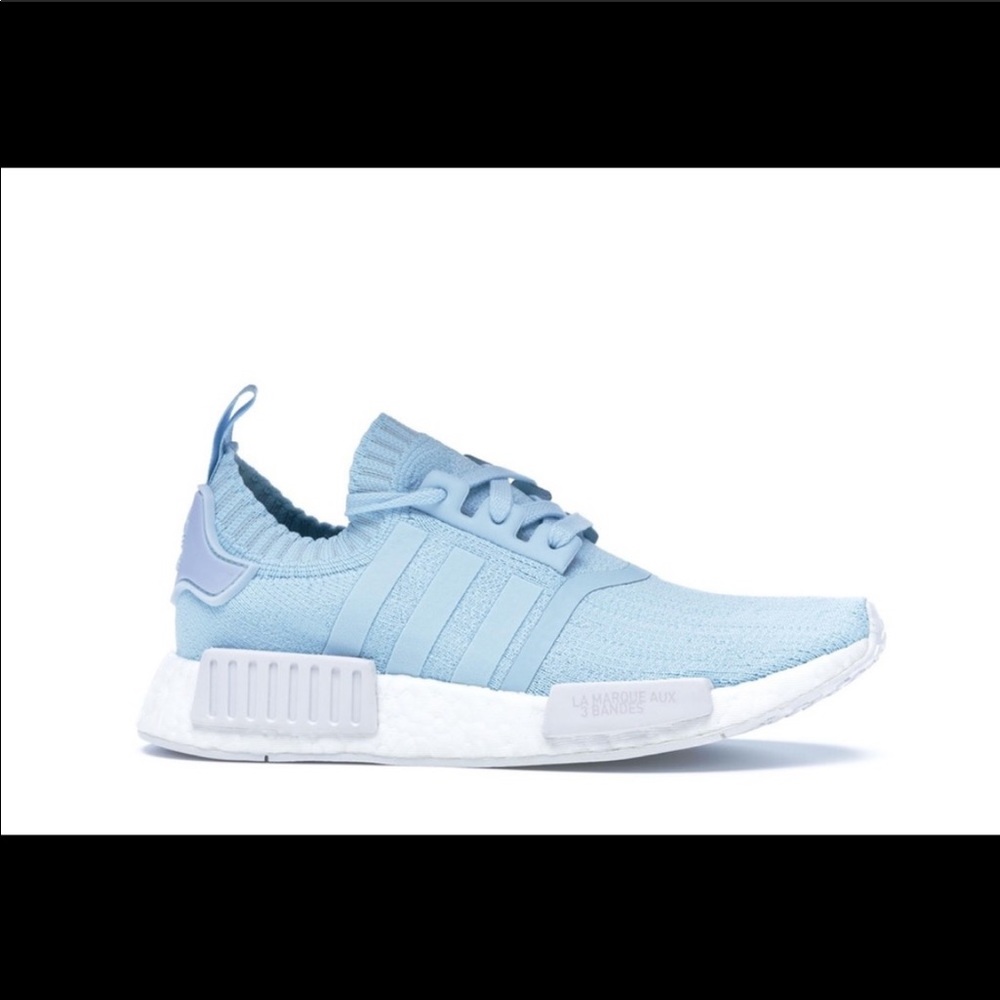 NMD R1 Icey Blue and White.